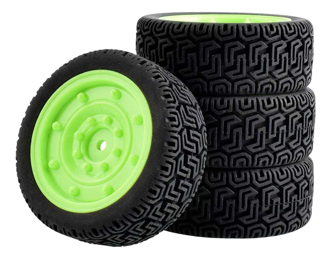 4 Cubos De Pneus De Borracha Para Wltoys 144001 1/10 Rc Carr - Imagem 21
