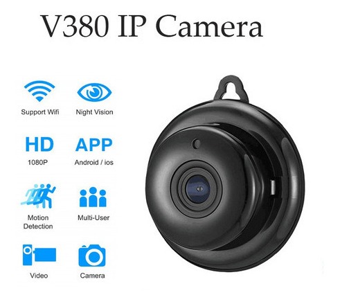 Câmera Ip Mini Baby Camera Wifi Hd 1080p Visão Noturna - Imagem 2