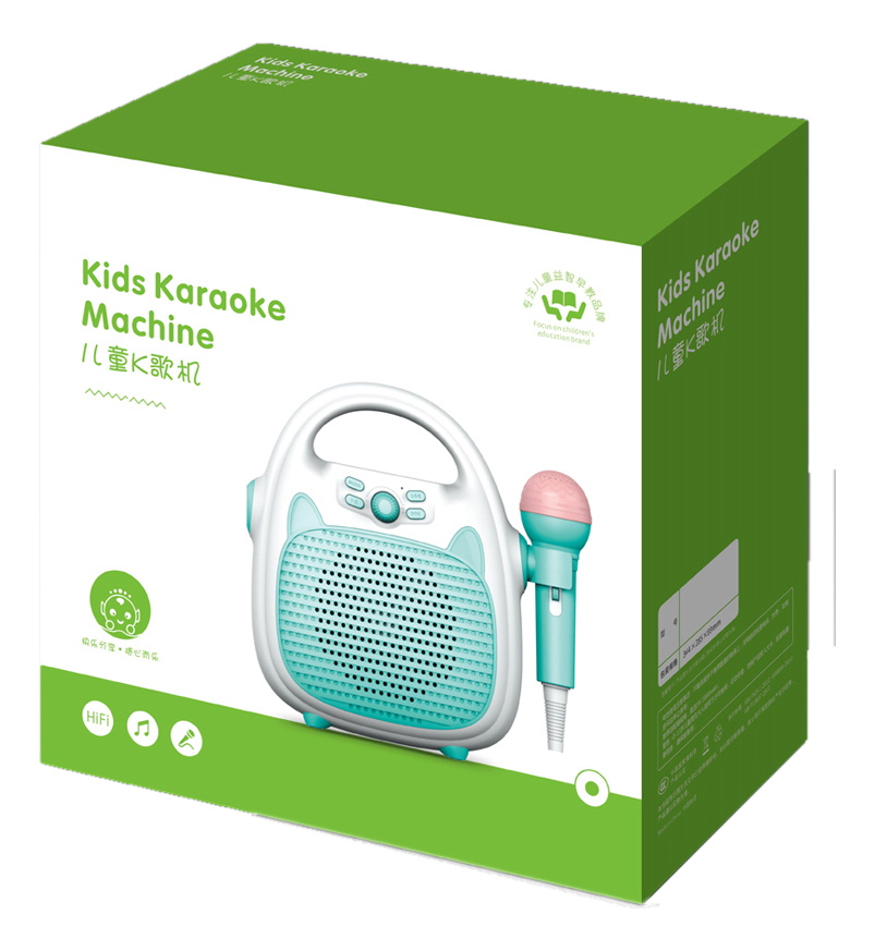 Máquina De Microfone Para Canto Infantil Com Luzes Intermite - Imagem 6