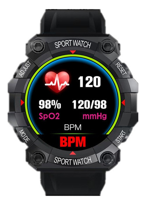 Kit 5 Smartwatches Fd68 Tela Redonda Relógios Atacado - Imagem 2