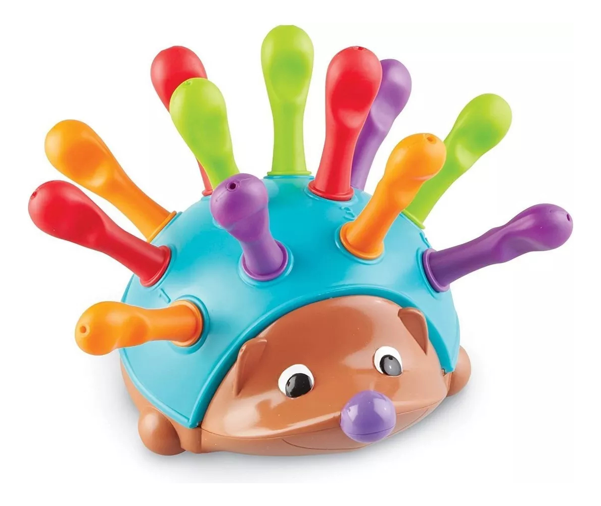 Brinquedo De Aprendizagem Ouriço Sensorial Fine Motor