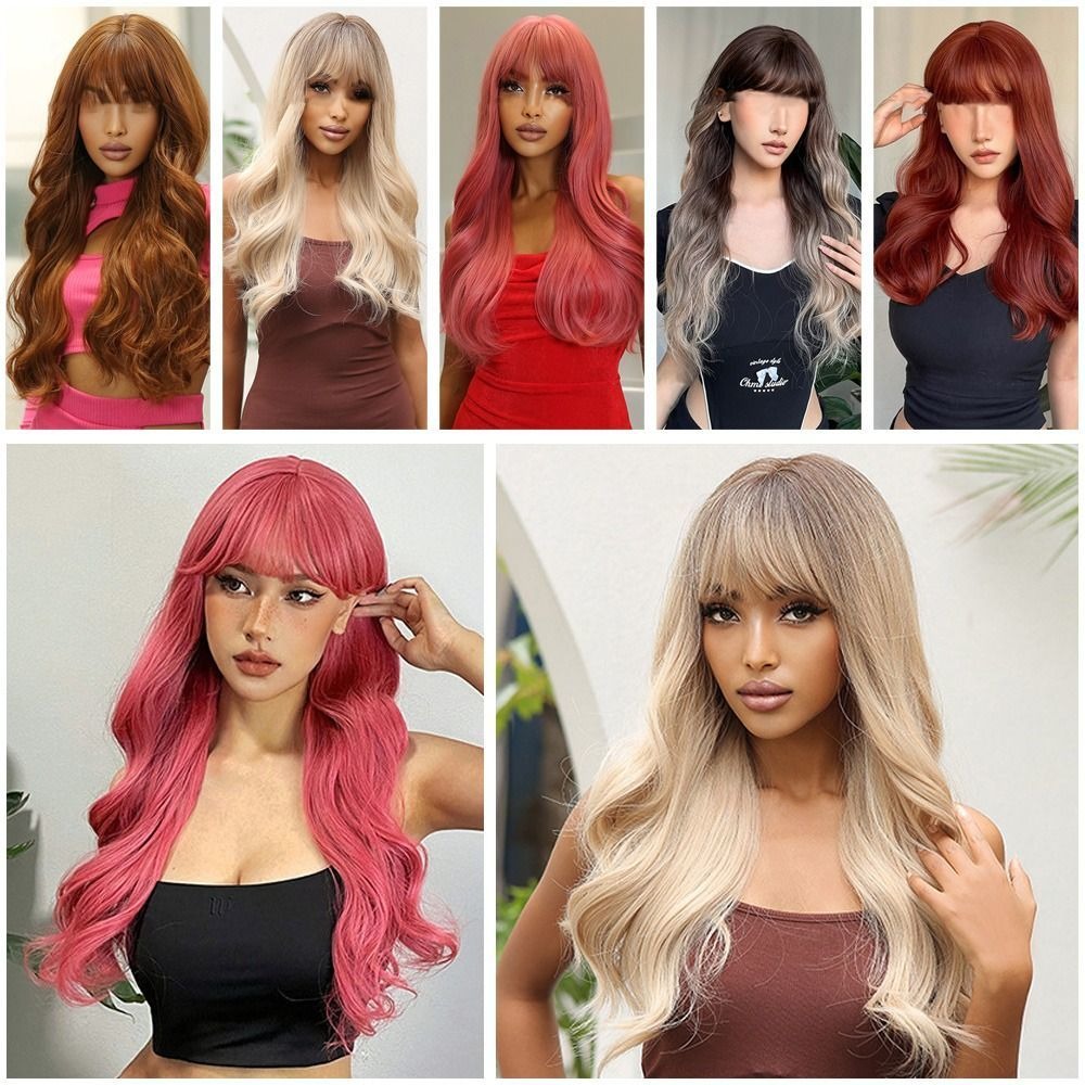 Peruca De Cabelo Longo Encaracolado, Cosplay Feminina, Resis - Imagem 6