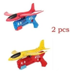 Avião Com Lançador Catapulta Brinquedo Infantil