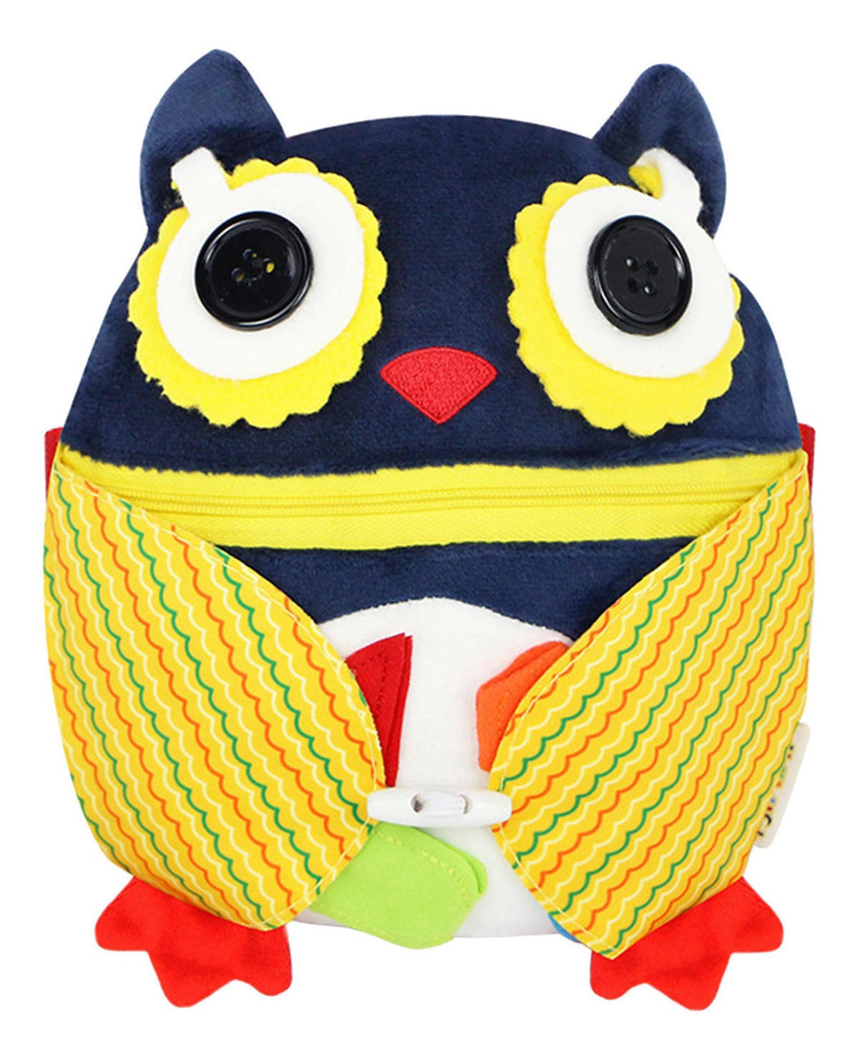 Fivela Sensorial De Pelúcia Aprendizagem Brinquedo Zipper - Imagem 8