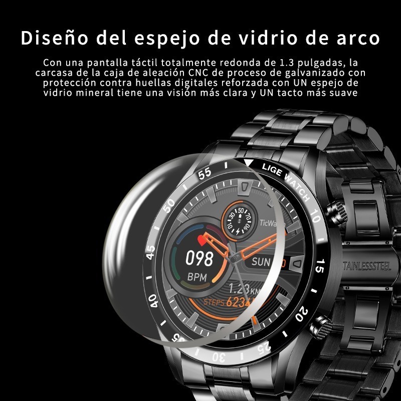 Smartwatch Casual Masculino À Prova De Água - Imagem 4