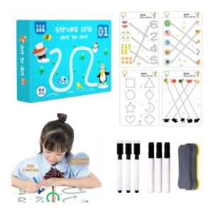Conjunto De Cadernos Infantis Reutilizáveis