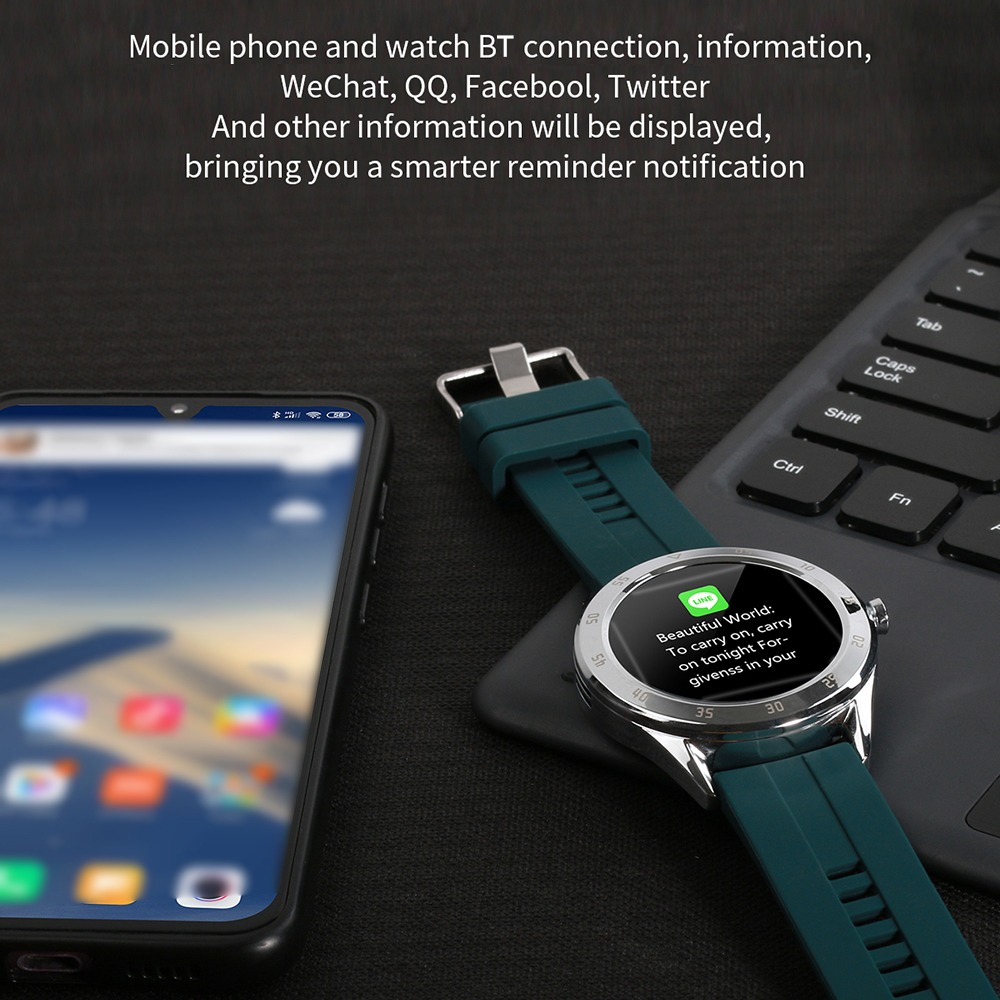Multi-função Tela Grande Impermeável Smartwatch Bt - Imagem 4