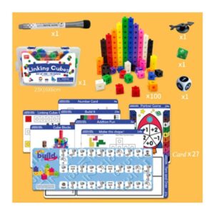 Cubo Matemático De Blocos De Construção Educacional Infantil