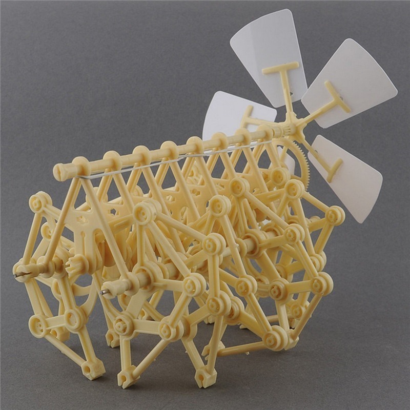 Modelo De Montagem Diy Da Walker Strandbeest Movido A Vento - Imagem 3
