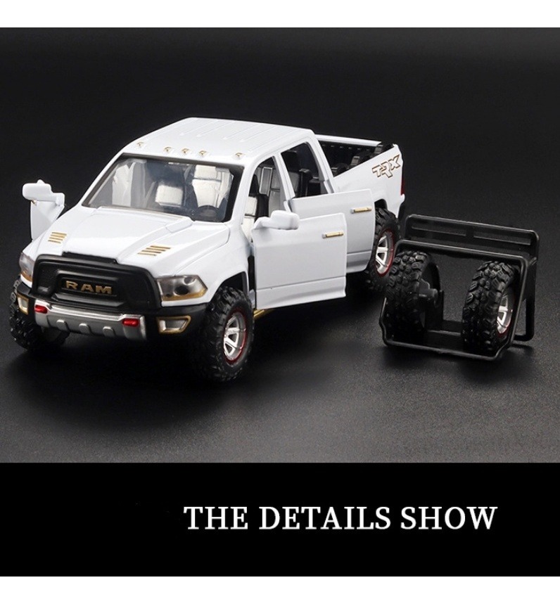 Modelos De Carros De Liga Leve 1:32 Para Dodge Ram Trx - Imagem 22
