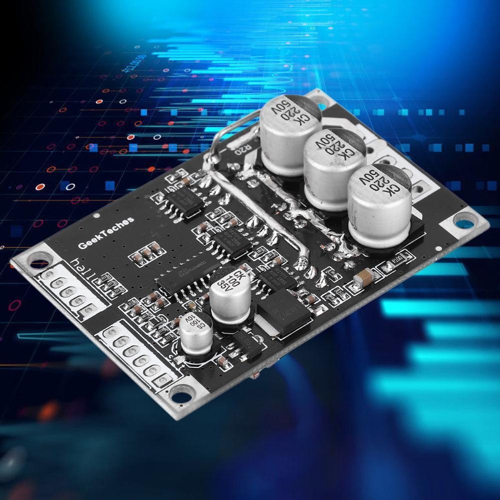 Dc 12v-36v 15a 500w Brushless Motor Controlador Hall Bldc Dr - Imagem 5