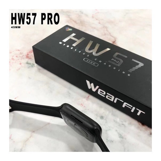 Hw57 Pro Smart Watch Carregamento Sem Fio Para Android/ios - Imagem 5