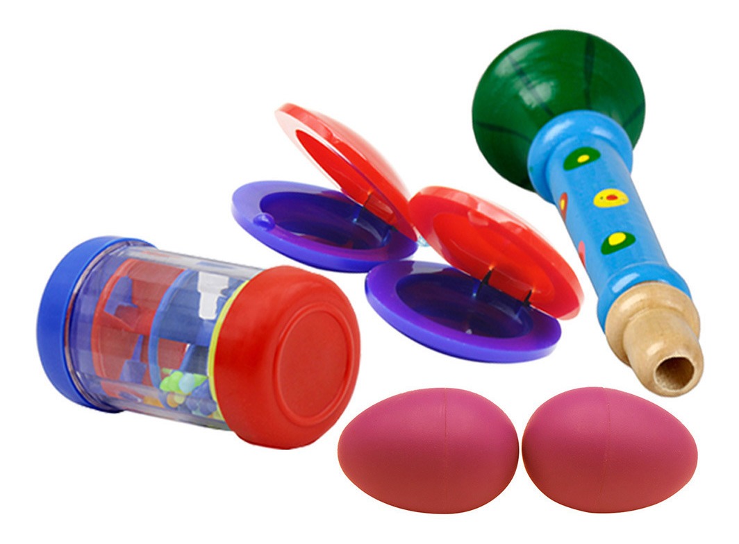 Brinquedos Musical Estojo Ritmo Banda Instrumentos De Percus - Imagem 7