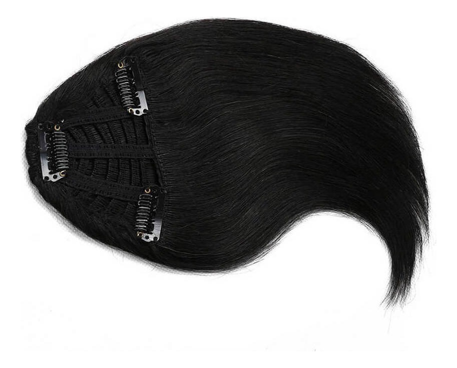 Peruca Cabelo Humano Virgem 20cm Franja - Imagem 32
