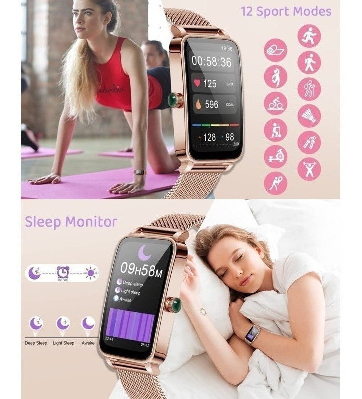 Smartwatch Impermeável Para Mulheres - Imagem 3