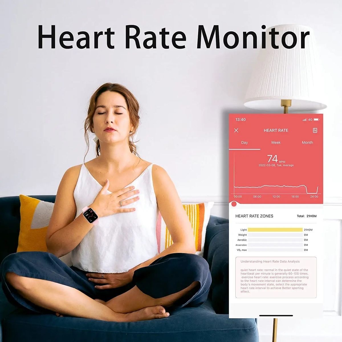 Smartwatch Para Homens E Mulheres (recepção De Cham - Imagem 5