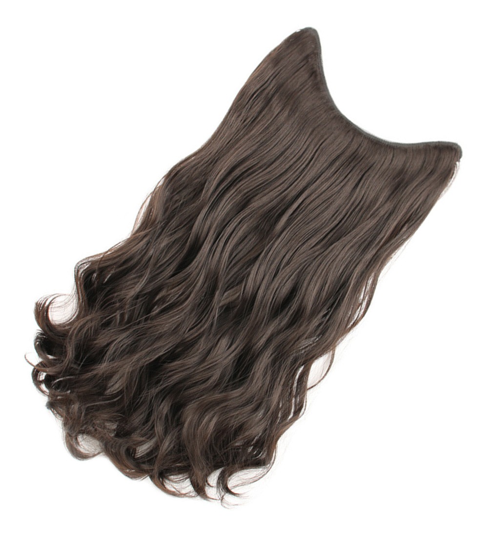 Peruca Ondulada, Clipe Invisível Na Extensão Do Cabelo, Cabe - Imagem 8