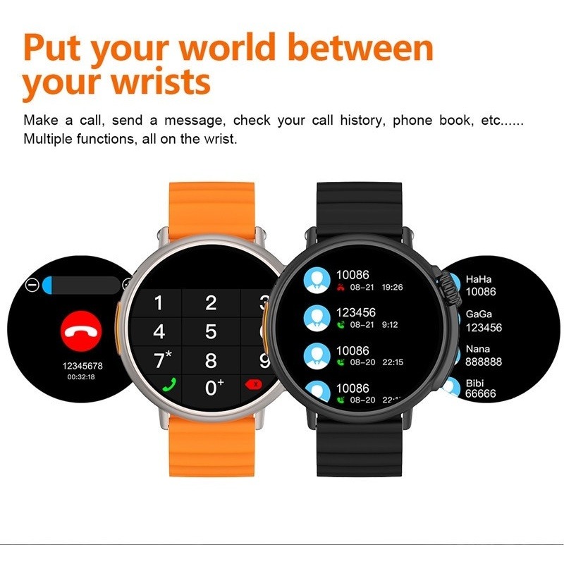 Smartwatch Amoled Mt30 Série 8 Ultra Nfc Bluetooth - Imagem 6