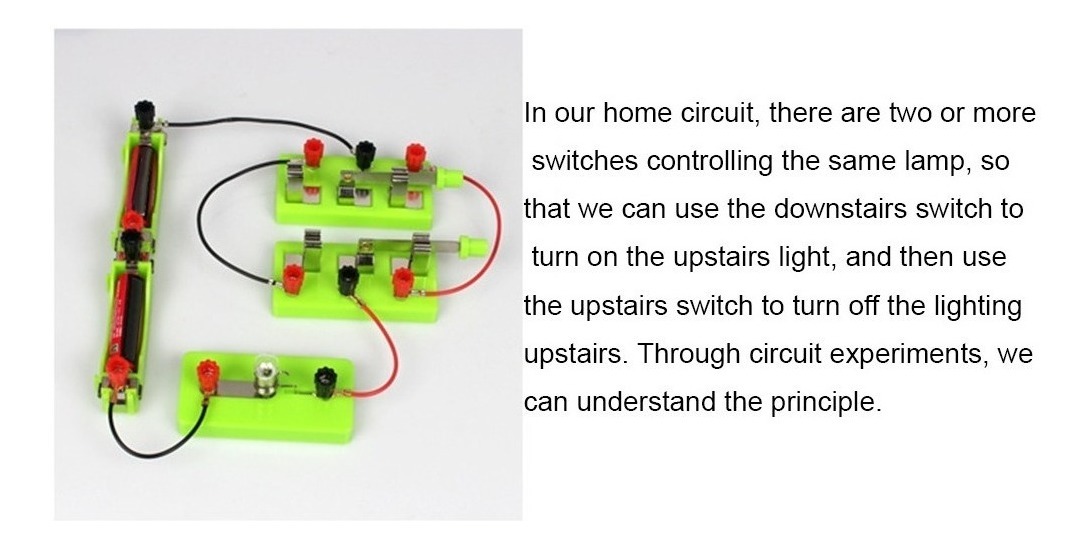 Circuito Básico Eletricidade Magnetismo Brinquedo Infantil E - Imagem 8