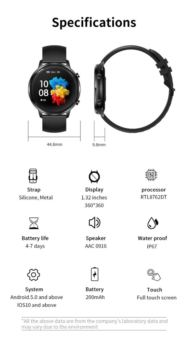Smartwatch Feminino Bluetooth Call Fashion 1.32 Com Tela Red - Imagem 26