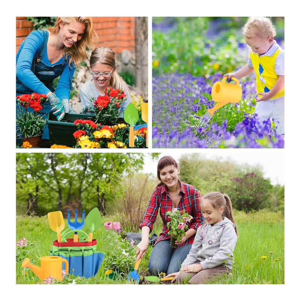 Conjunto De 8 Peças De Ferramentas De Jardinagem Infantil De - Imagem 8