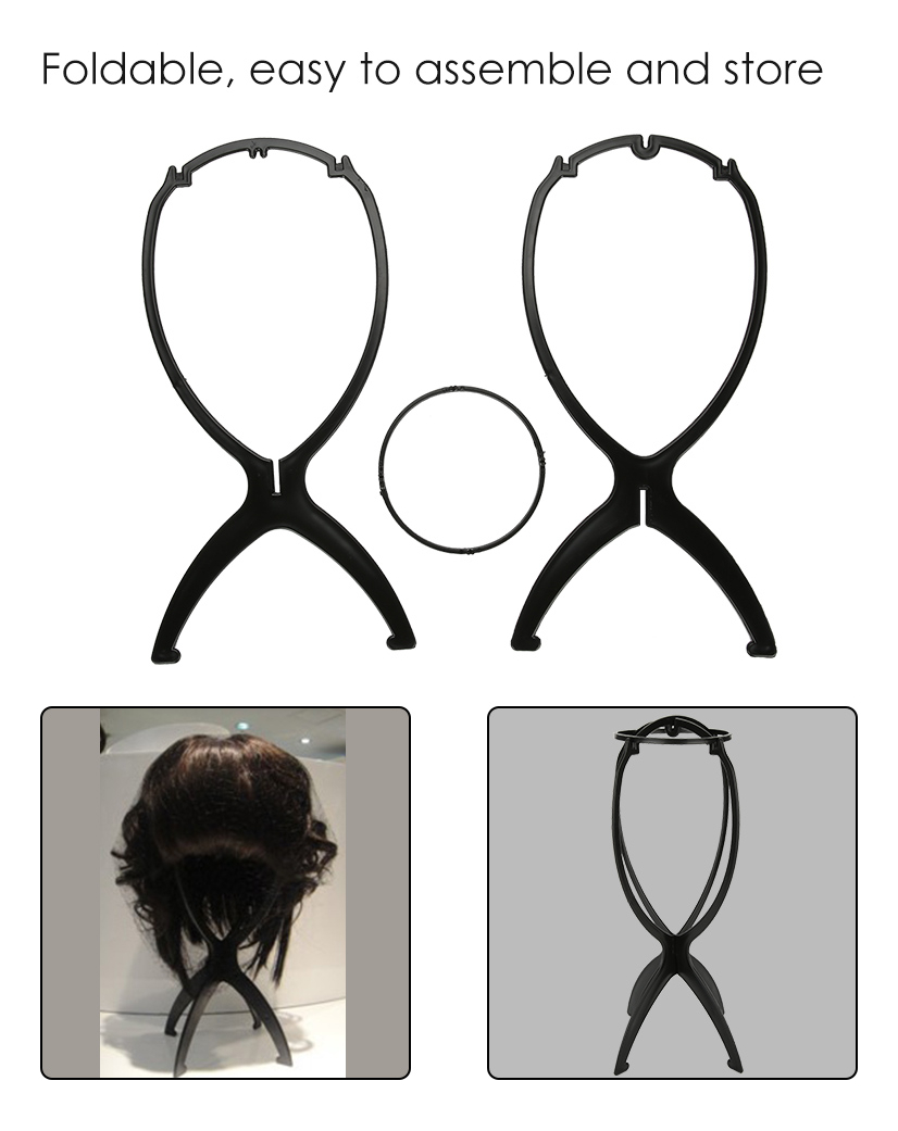 Suporte De Peruca, Suporte De Peruca Profissional, 1 Peça Pa - Imagem 10