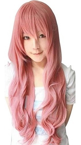 Peruca De Cosplay Feminina Longa Cacheada Ondulada E Legal D - Imagem 8