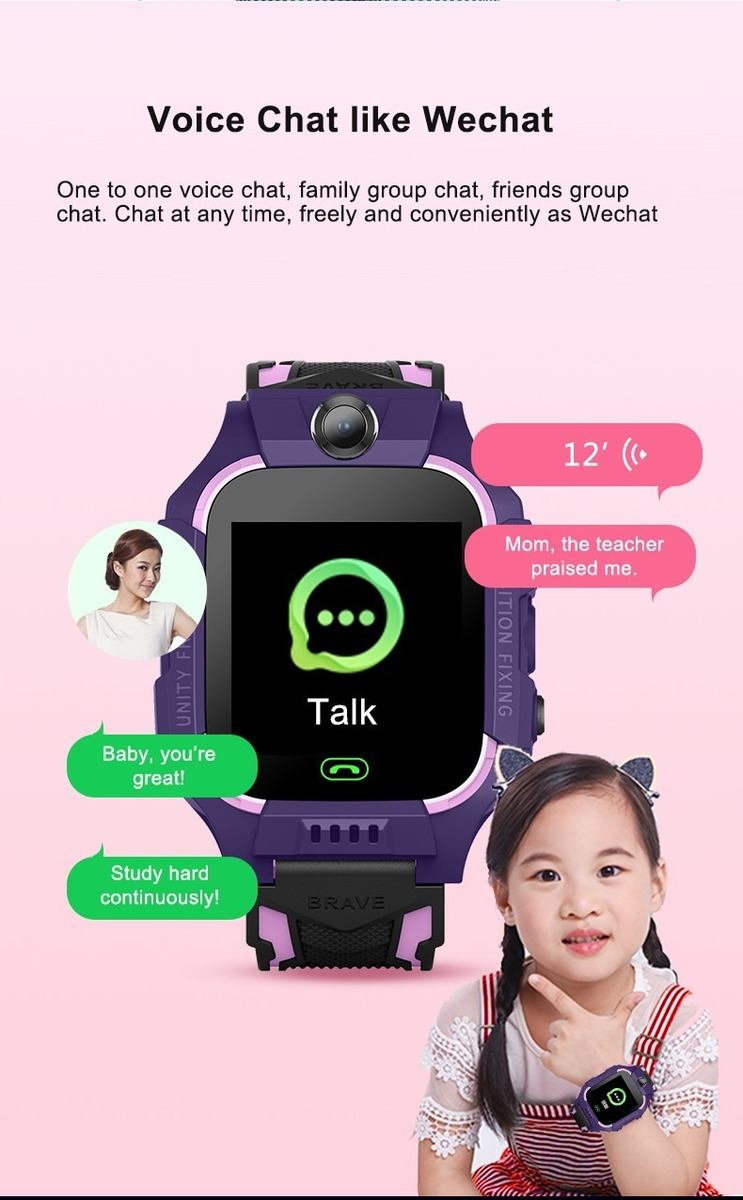 Q19 Smartwatch Para Crianças, Câmera Sos, Telefone - Imagem 8