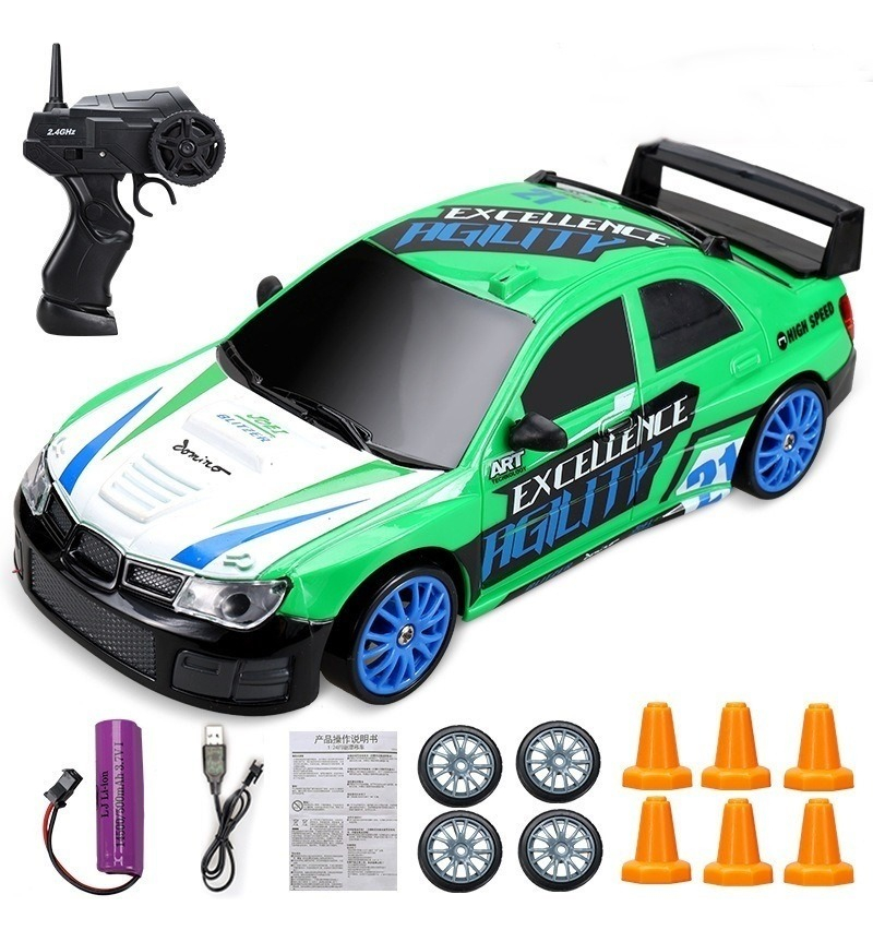 2.4g Drift Rc Car 4wd Rc Drift Control Toy Car - Imagem 7