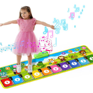 Tapete De Teclado Musical Para Piano De Chão Infantil