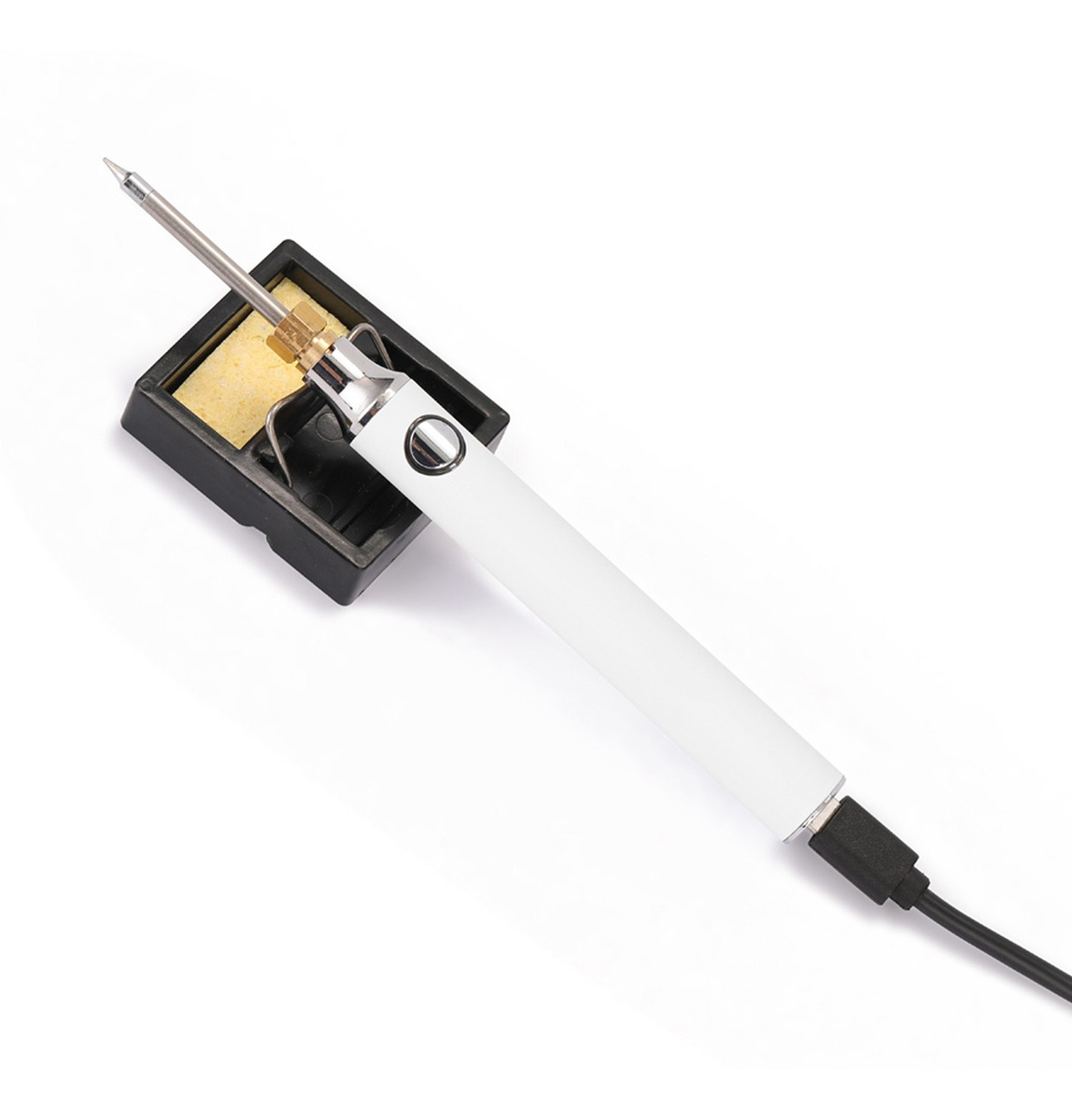 Ferro De Solda De Carregamento Usb 5v 8w Ajustável - Imagem 4