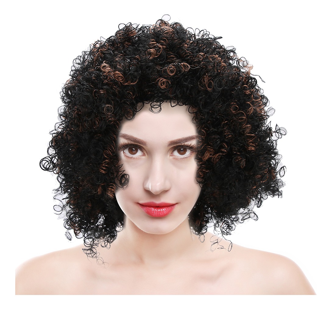 Peruca De Cabelo Peruca Curta Encaracolada Peruca De Cabelo - Imagem 6