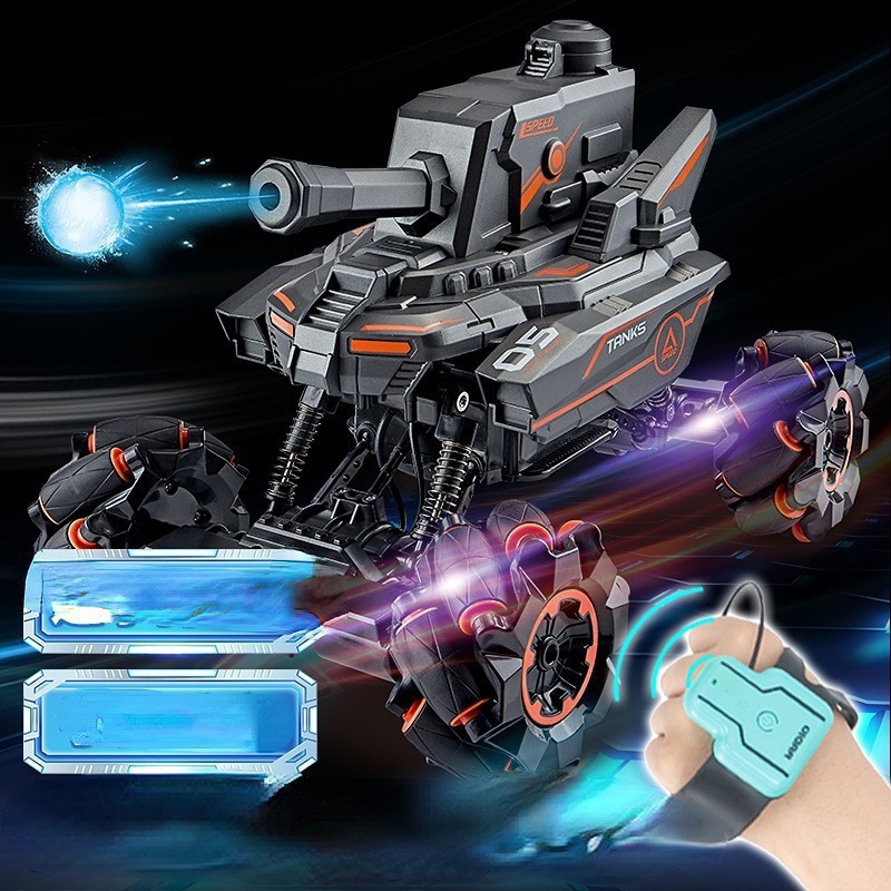 Carrinho Controle Remoto Tanque De Guerra Bolinhas De Gel - Imagem 6