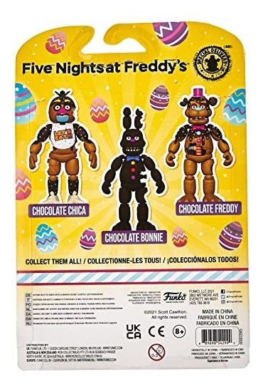 Figura De Ação Funko Five Nights At Freddys Chocolate Bonnie - Imagem 4