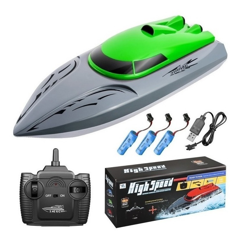 2.4g Rc Barco Elétrico Infantil Brinquedos Lancha - Imagem 14