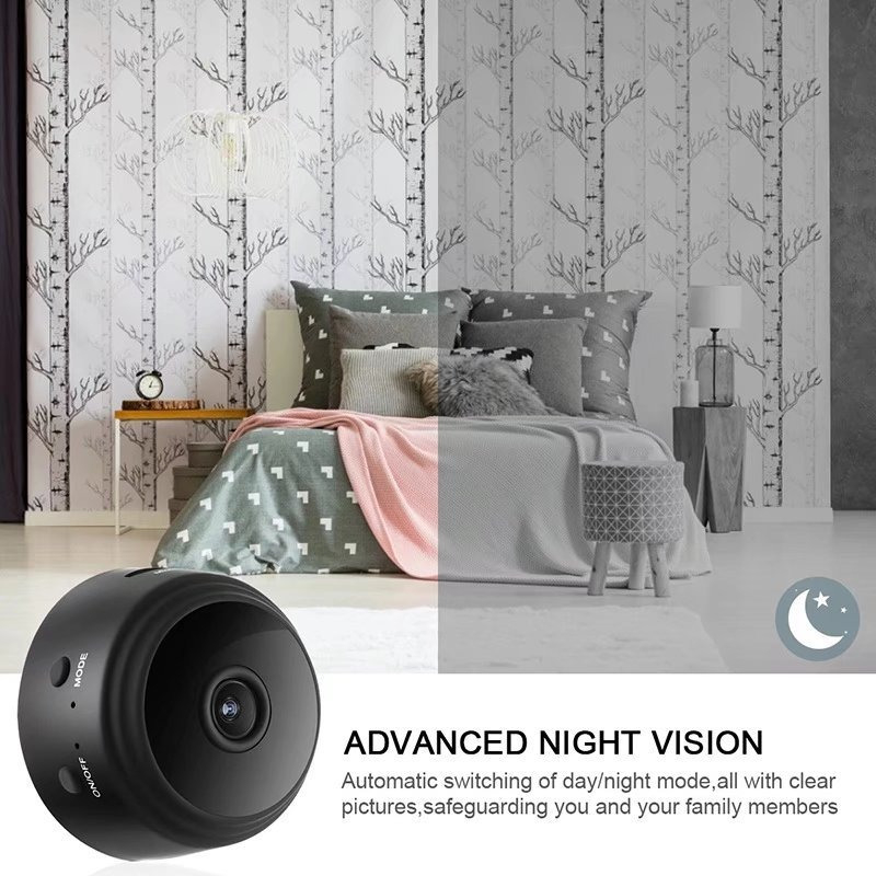 Mini Câmeras Disfarcadas Camera Com Wi Fi Espionagem - Imagem 3