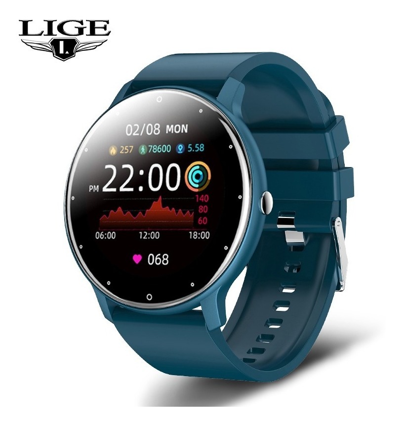 Smartwatch Masculino Impermeável Bluetooth Sport Si - Imagem 7