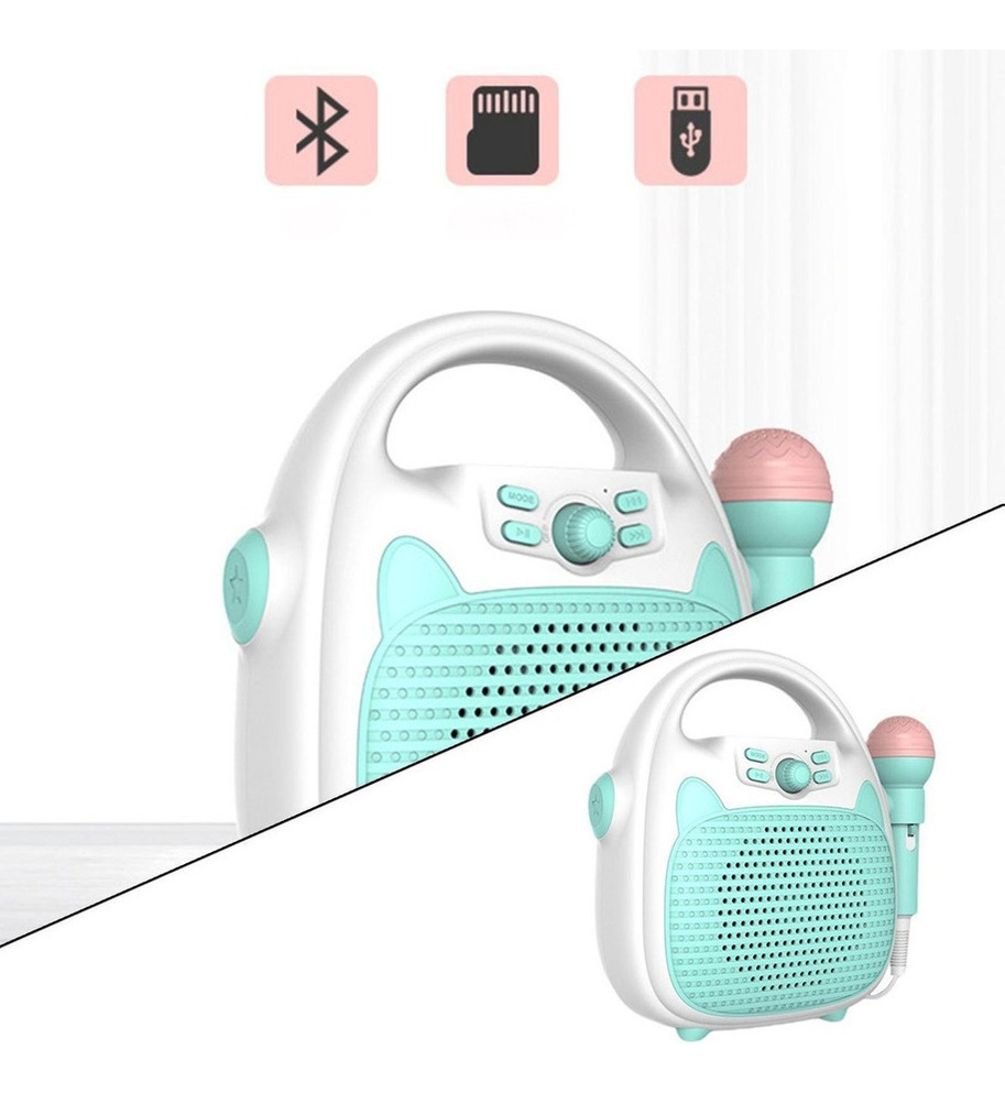 Máquina De Karaokê Para Crianças Brinquedos De Canto - Imagem 7
