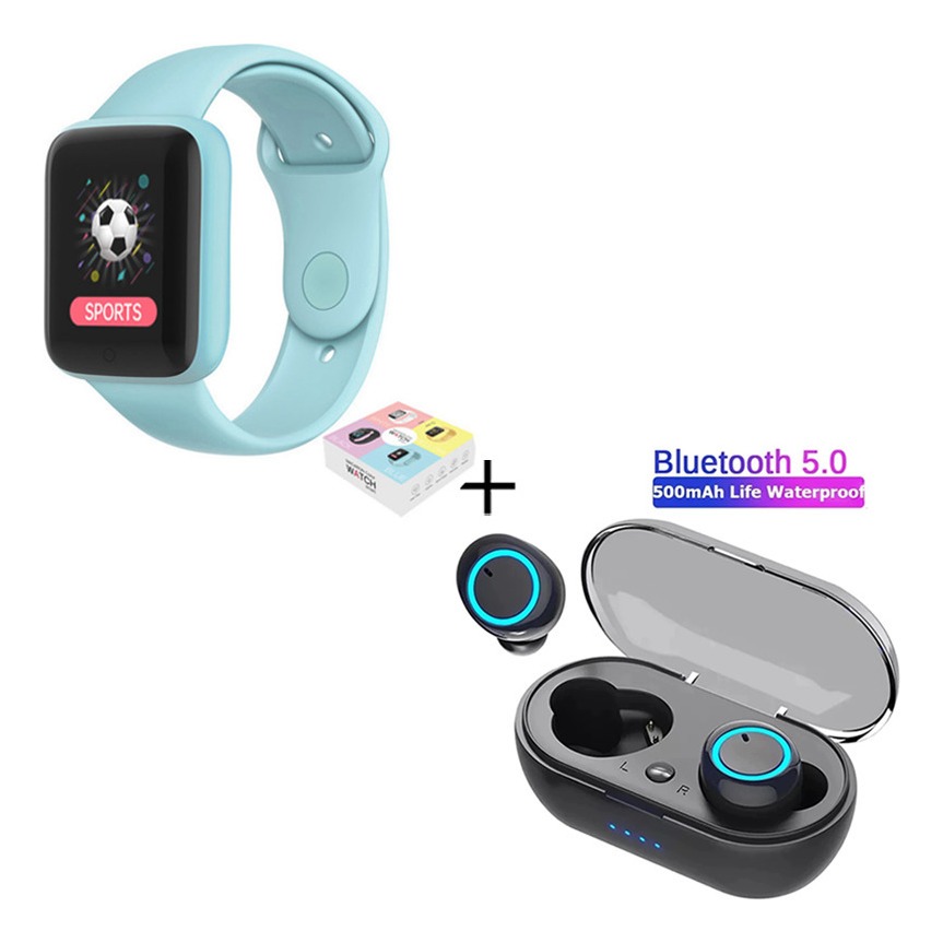 Relógio Digital Smartwatch Y68s+fone De Ouvido Bluetooth Y50 - Imagem 14