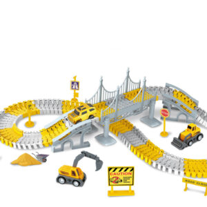 Carros De Construção, Faça Você Mesmo Race Track Set Enginee