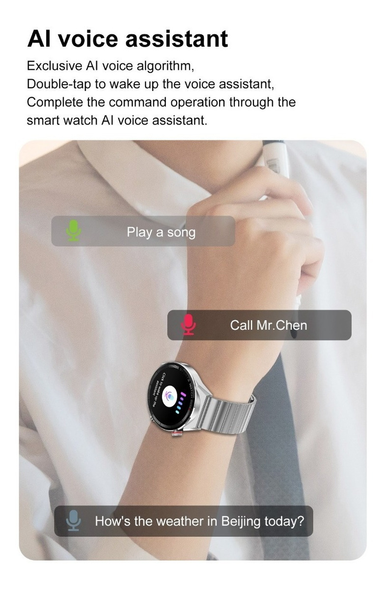 Smartwatch Para Homens Mulheres Tracker Fitness - Imagem 11