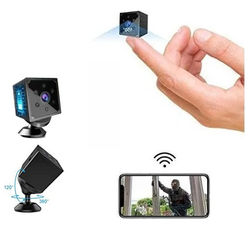 4k Ip Camera Wifi Segurança Doméstica Visão Noturna Movi Det