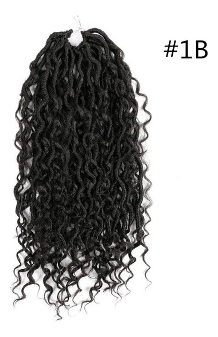 Crochet Cabelo Peruca Tranças Sintéticos Extensão Da Trança - Imagem 7