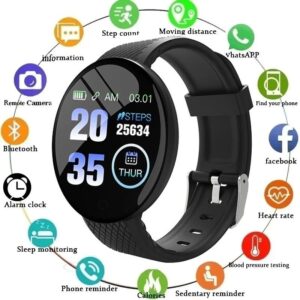 Relógio Inteligente Homens E Mulheres, Bluetooth