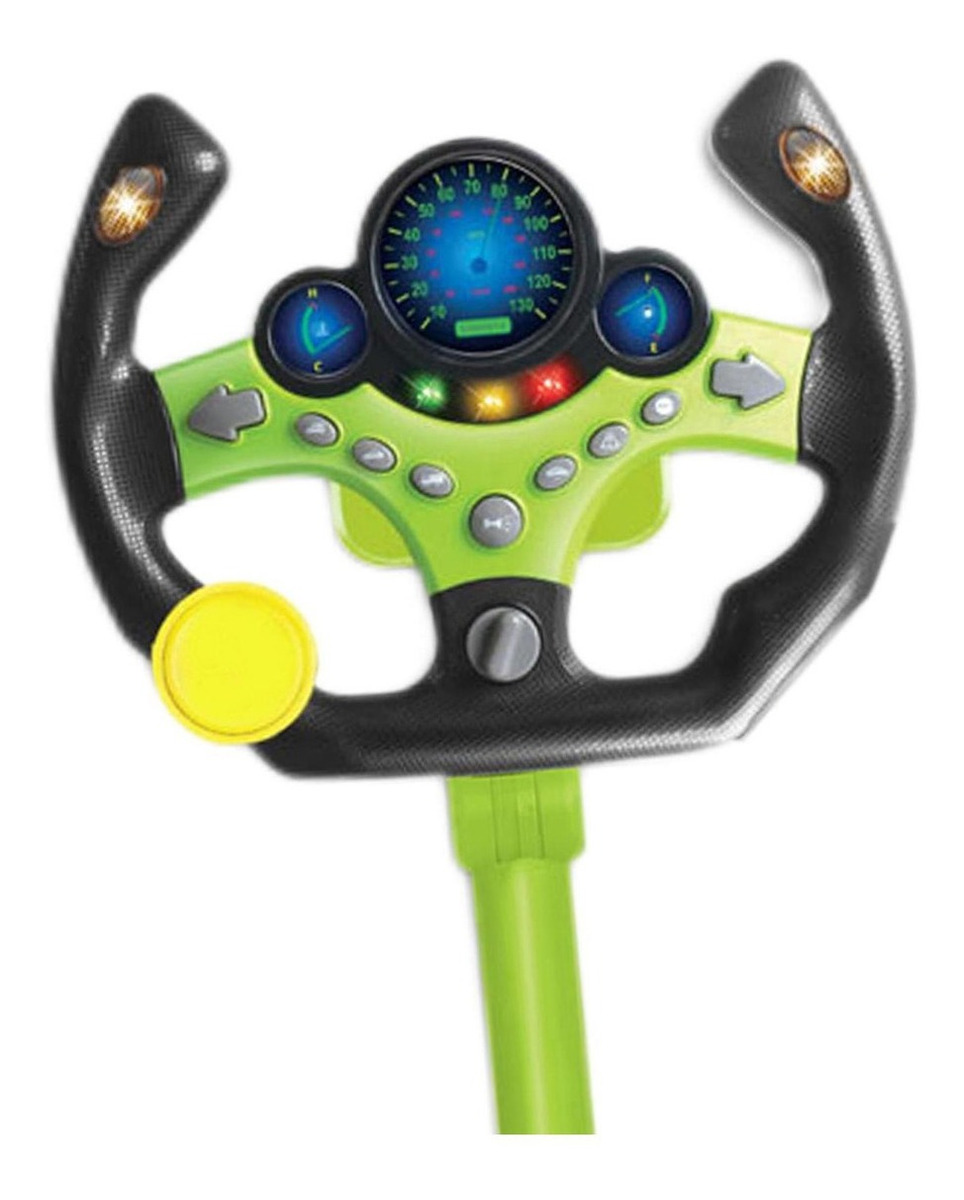 Volante Simulado Para Controle De Direção Infantil Com - Imagem 32