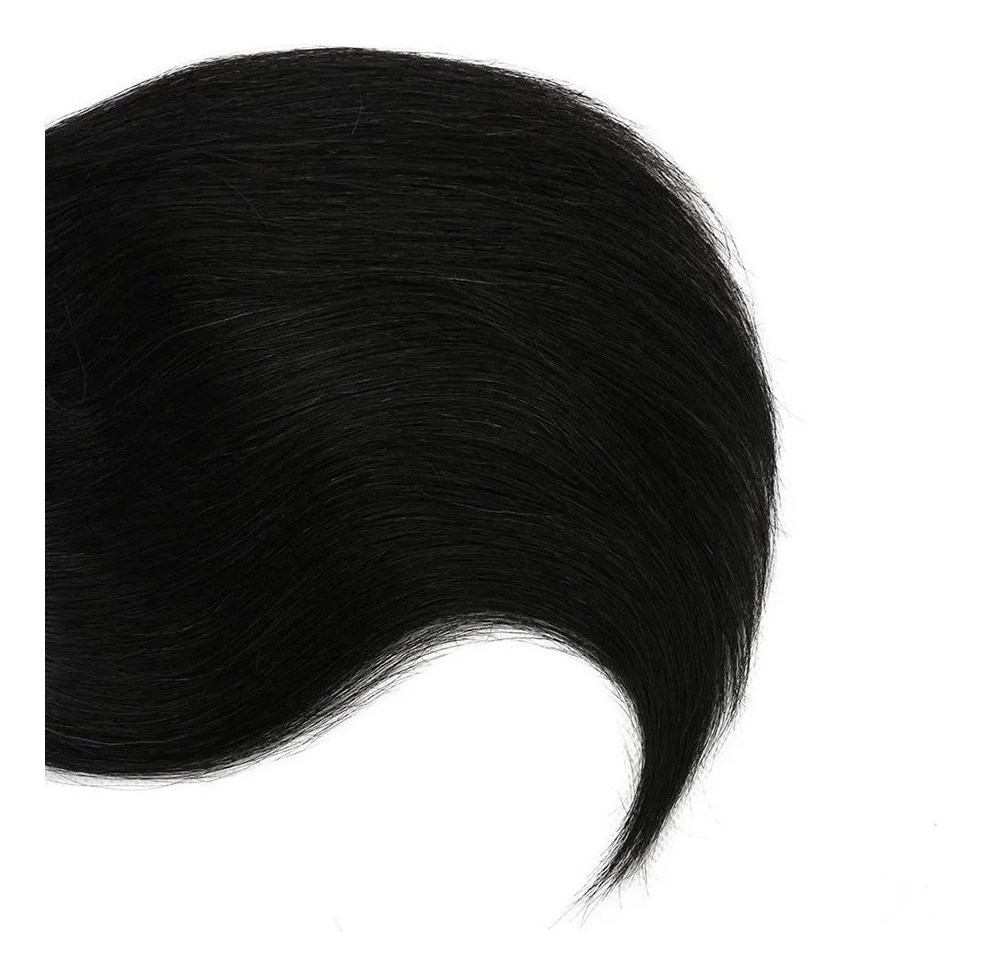 Aplique Franja De Natural Cabelo Humano Com Tic Tac 2unds - Imagem 6
