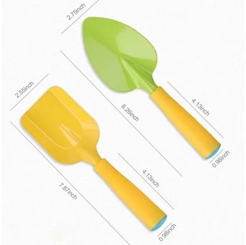 Conjunto De 8 Peças De Ferramentas De Jardinagem Infantil De - Imagem 4