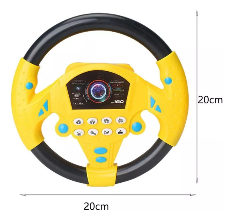 Volante Toy Cars Condução Simulada - Imagem 3