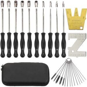 Kit De Ferramentas De Ajuste De Carburador Para 2 Motores, T