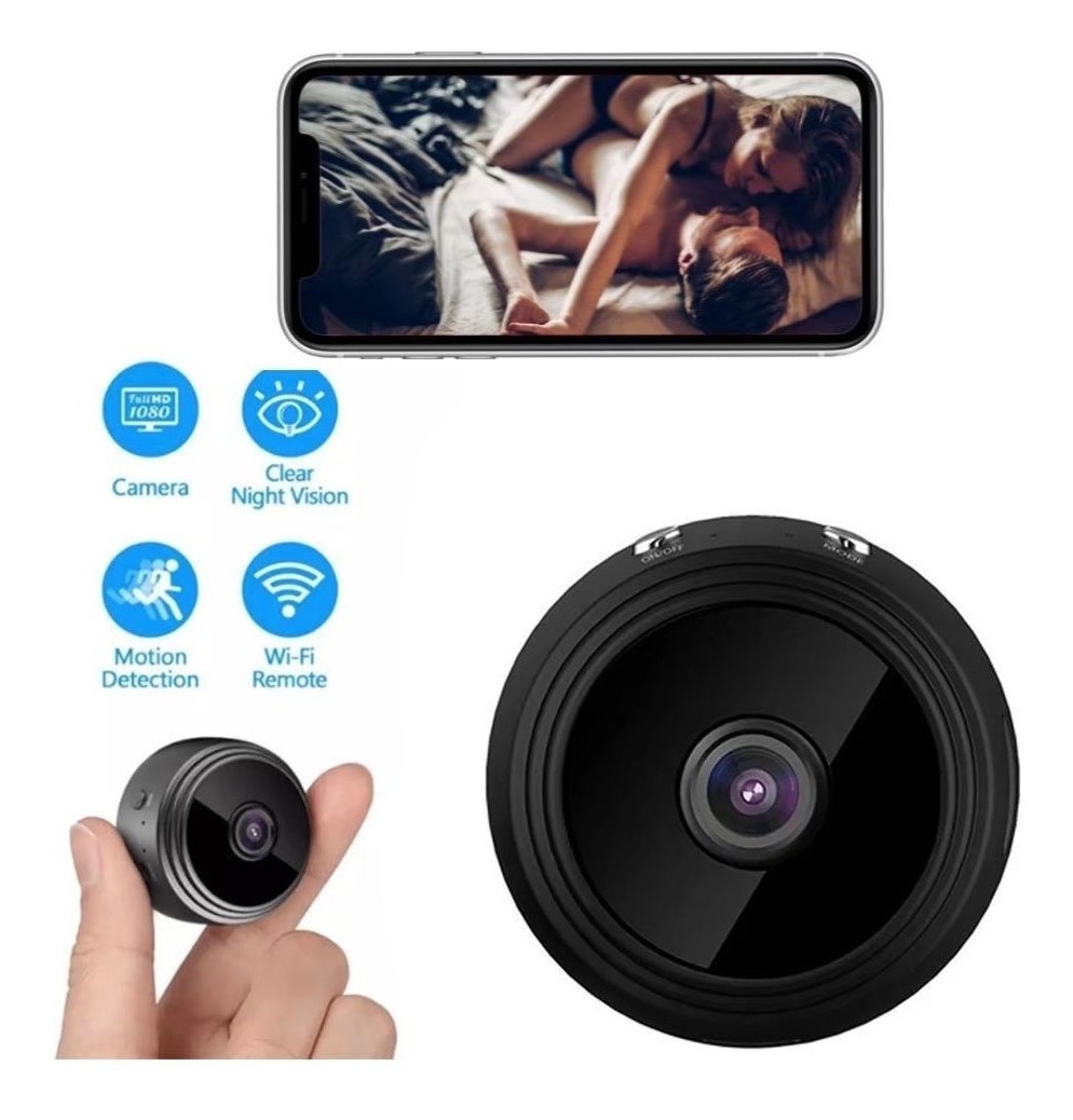 Camera Espiã Hd Imagem De Qualidade - Ver Pelo Celular
